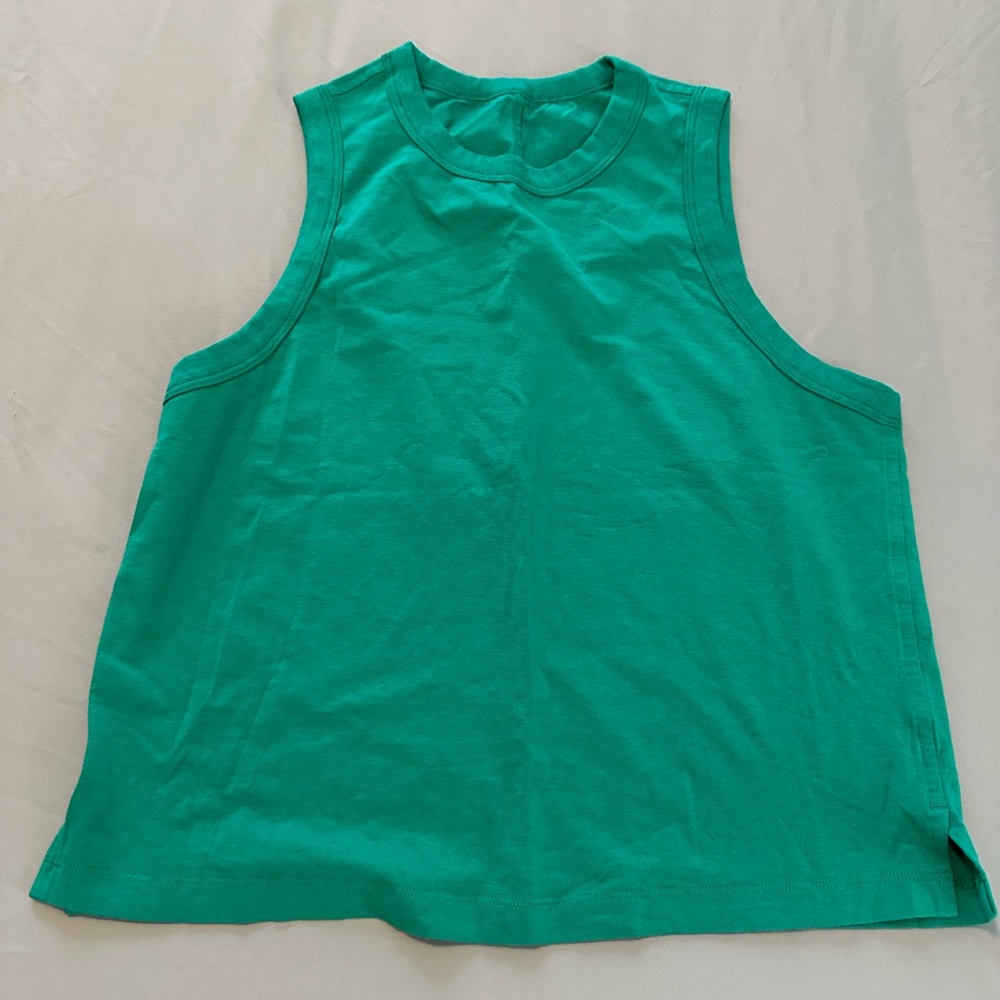lululemon athletica Green Tank Top